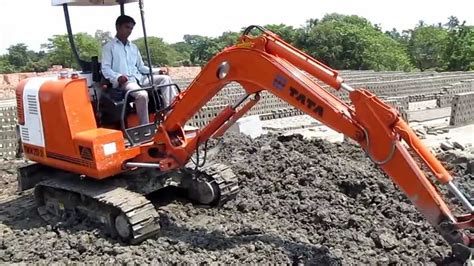 tata hitachi small excavator price|tata 140 exawater price.